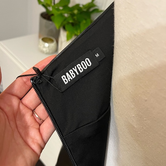 Black Faux Leather Dress - Picture 4 of 4